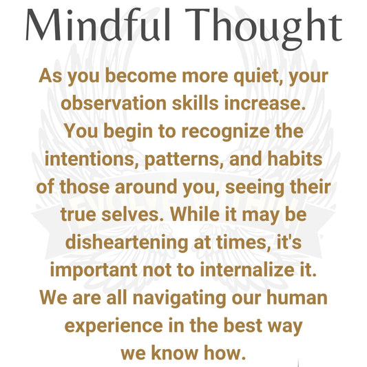 Embracing Stillness: The Power of Observing Others with Compassion and Clarity