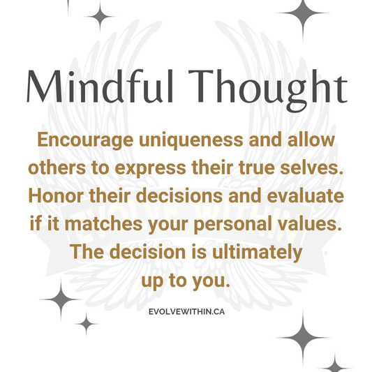 Embracing Individuality: Honoring Personal Values and Allowing Authentic Expression