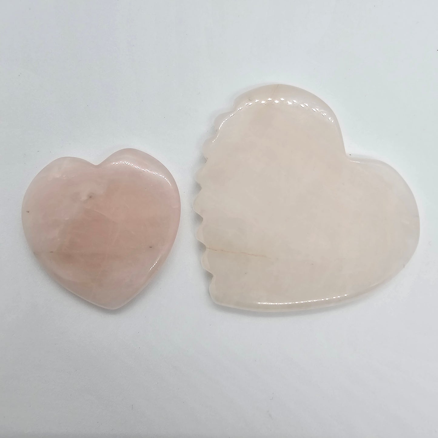 Facial Love 2 in 1 Gua Sha Rose Quartz Set