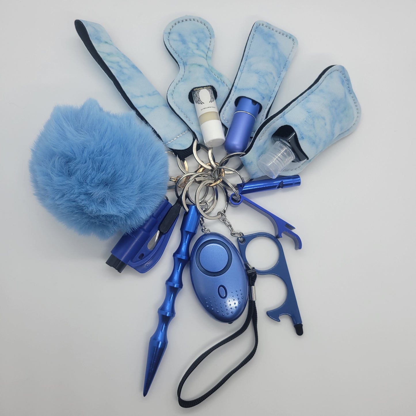 Marble Safety Keychains