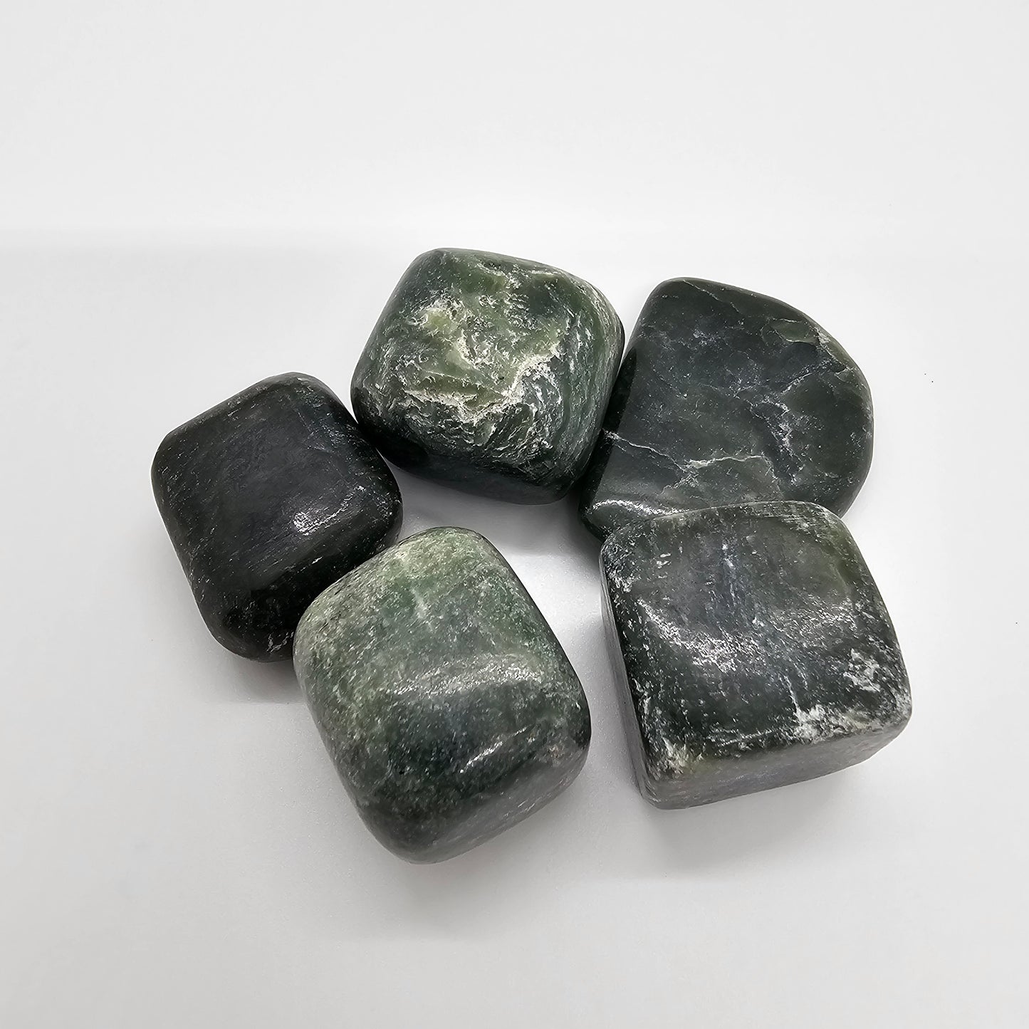 Jade Nephrite Tumbled Stones