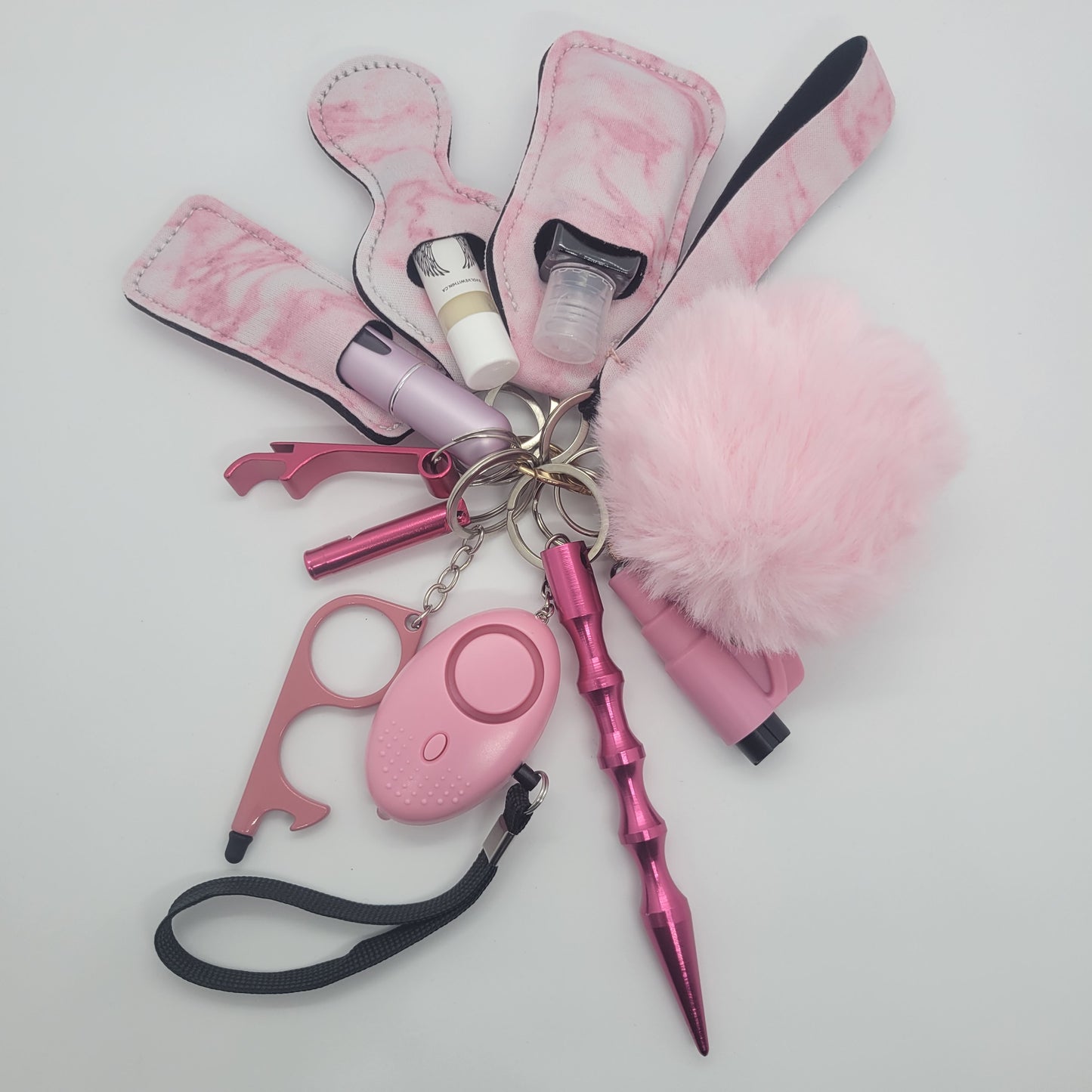 Marble Safety Keychains