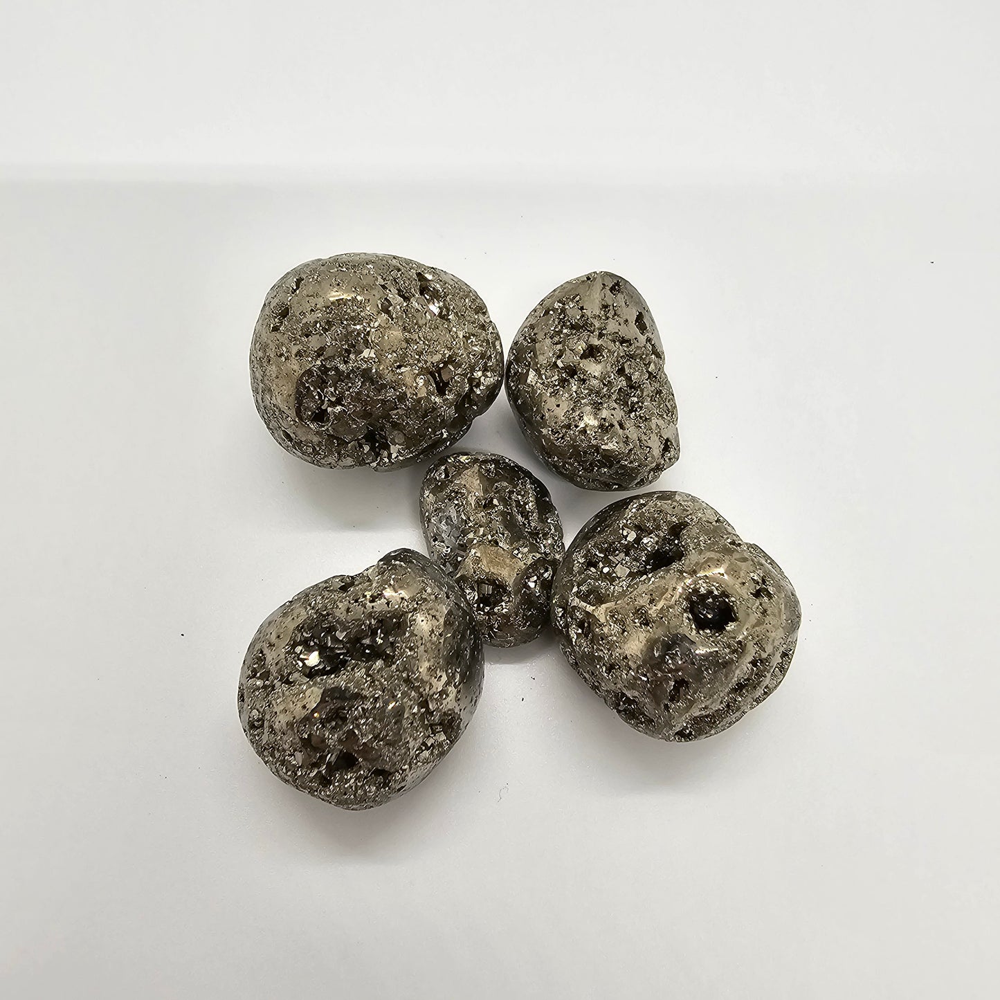 Pyrite Tumbled Stones