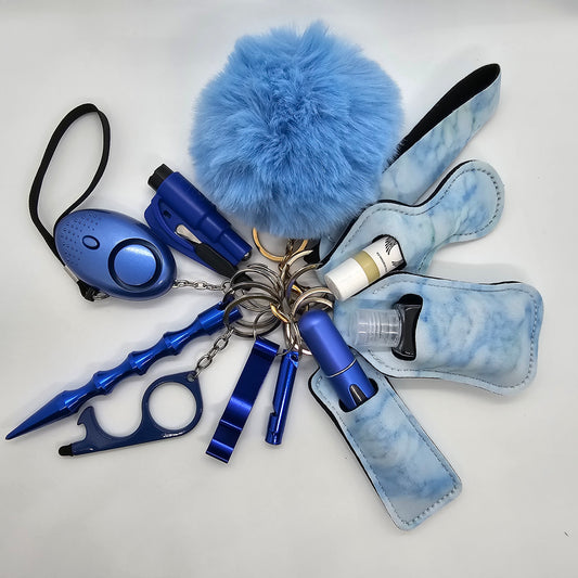 Marble Safety Keychains