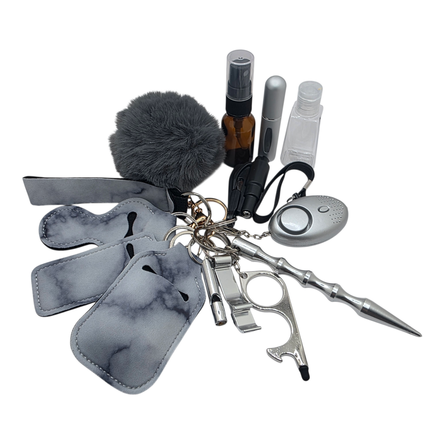 Marble Safety Keychains