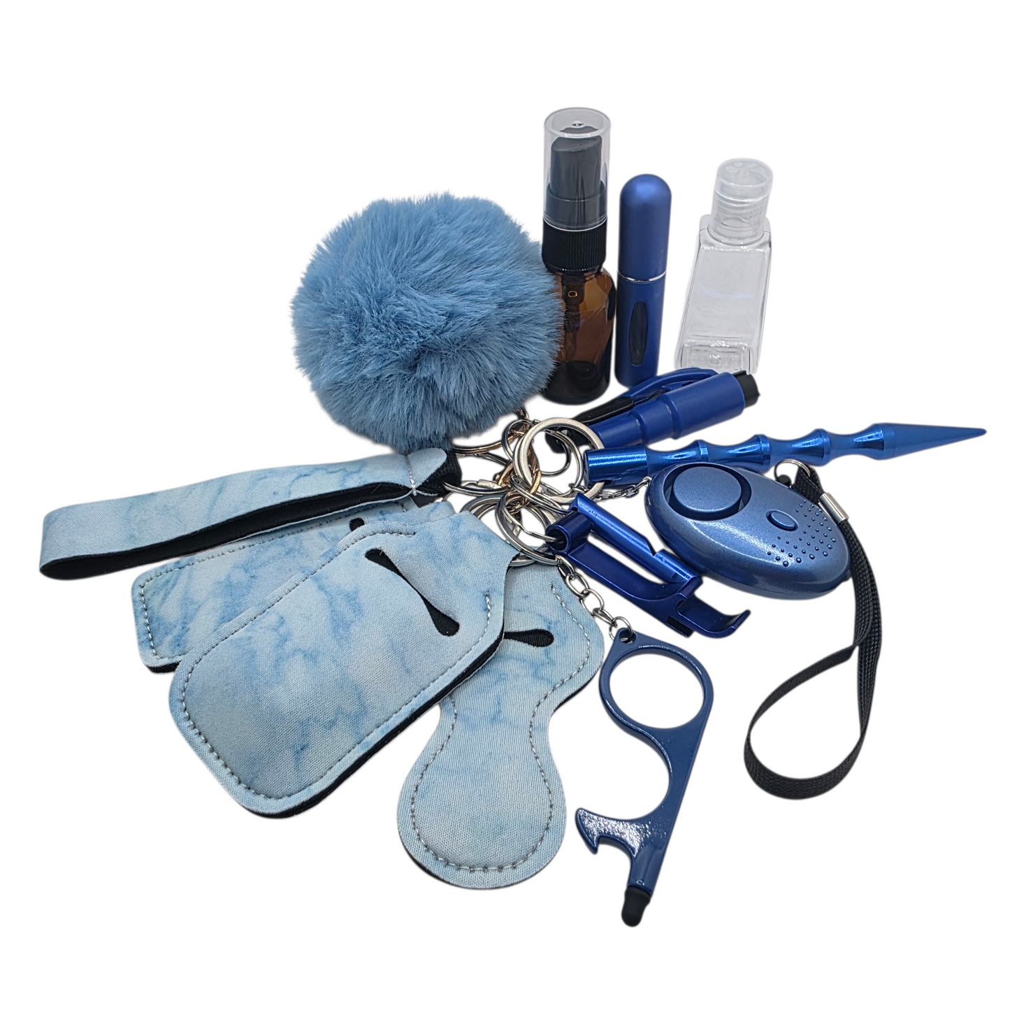 Marble Safety Keychains