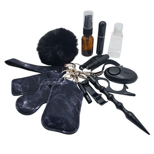 Marble Safety Keychains