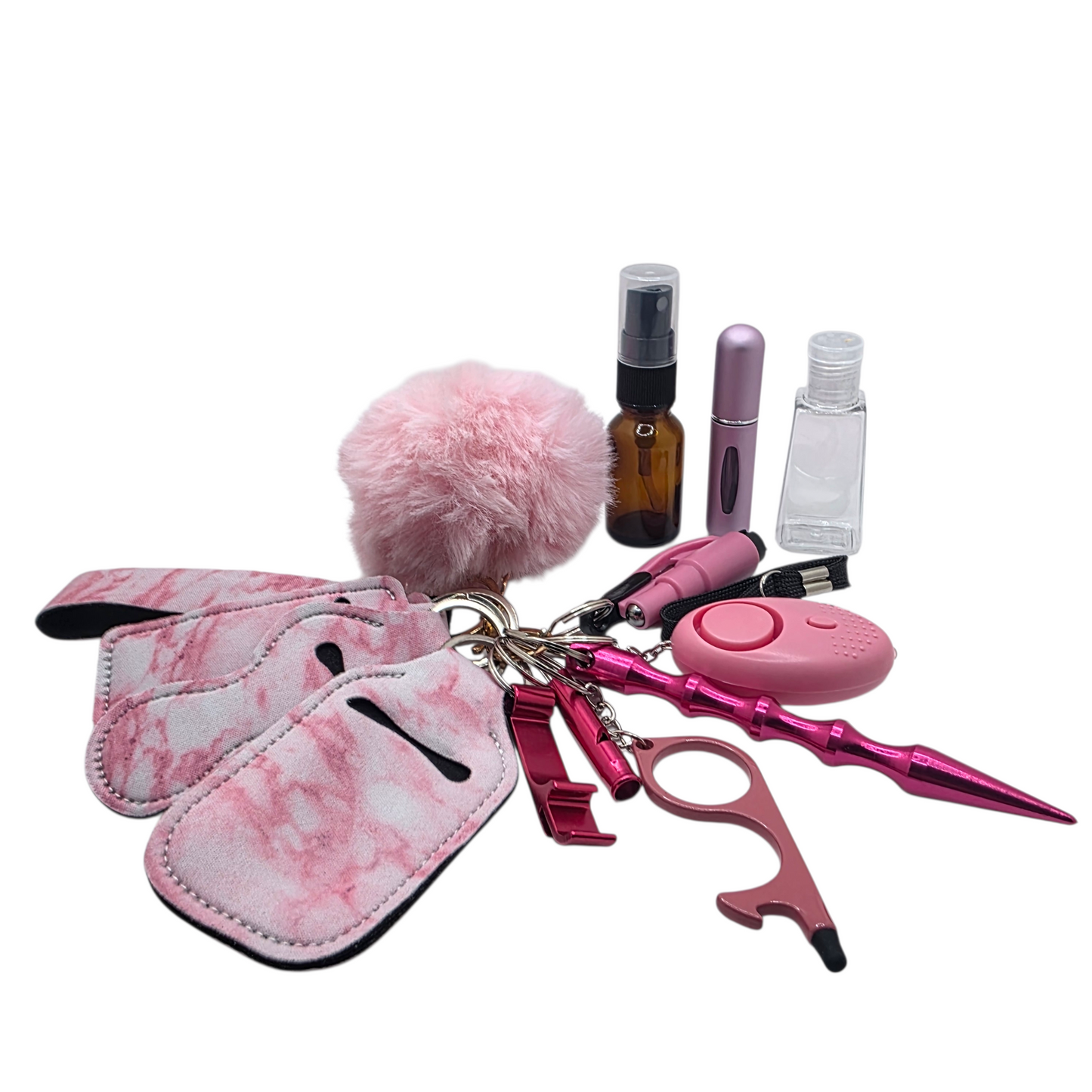 Marble Safety Keychains