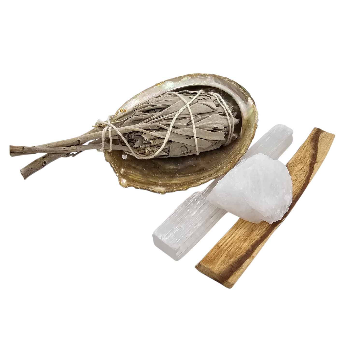 Clear Quartz Smudge Set