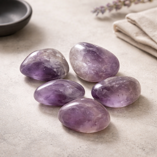 Amethyst Tumbled Stones